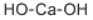 Calcium hydroxide Structure
