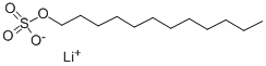 Lithium dodecyl sulfat Structure