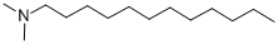 N,N-Dimethyldodecylamine Structure