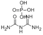 Guanylurea phosphate Structure Guanylurea phosphate Structure