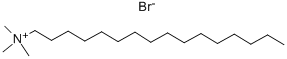 Hexadecyl trimethyl ammonium bromide Structure Hexadecyl trimethyl ammonium bromide Structure