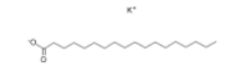 Potassium stearate Structure Potassium stearate Structure
