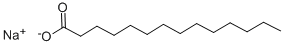 Sodium myristate Structure