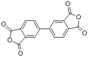 3,3',4,4'-Biphenyltetracarboxylic dianhydride structure 3,3',4,4'-Biphenyltetracarboxylic dianhydride structure