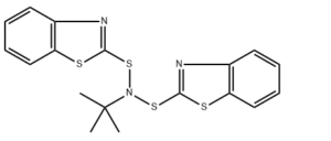 N-Benzothiazol-2-ylsulfanyl-N-tert-butyl-benzothiazole-2-sulfenamide CAS 3741-80-8