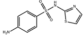 Sulfathiazole Molecular Structure