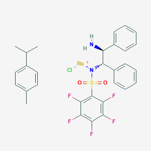 [N-[(1S,2S)-2-(Amino-kN)-1,2-diphenylethyl]-2,3,4,5,6-pentafluorobenzenesulfonamidato-kN]chloro[(1,2,3,4,5,6-η)-1-methyl-4-(1-methylethyl)benzene]ruthenium в Казахстане