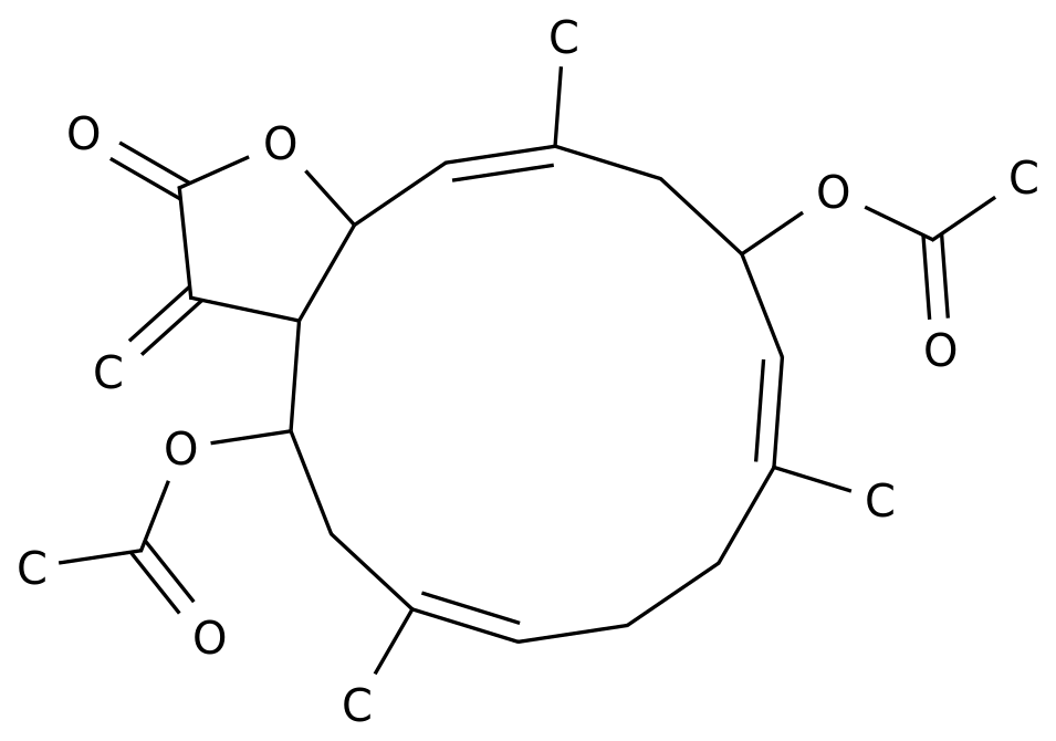 [(3aR,4R,6Z,10Z,12R,14Z,15aR)-4-acetyloxy-6,10,14-trimethyl-3-methylidene-2-oxo-3a,4,5,8,9,12,13,15a-octahydrocyclotetradeca[b]furan-12-yl ] ацетат в Казахстане