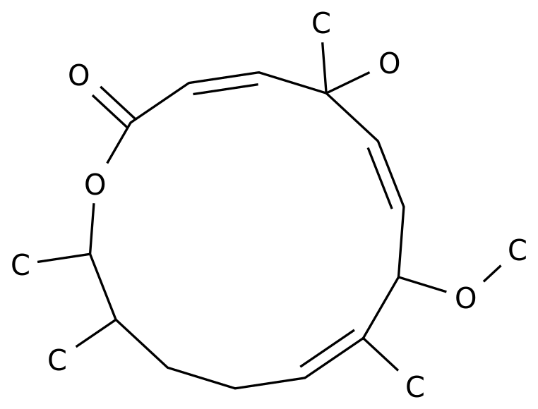 (3E,5R,6E,8S,9E,13S,14R)-5-Hydroxy-8-methoxy-5,9,13,14-tetramethyloxacyclotetradeca-3,6,9-trien-2-one в Казахстане