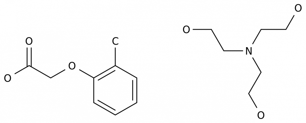 Уксусная кислота, 2-(2-метилфенокси)-, комп. с 2,2',2"-нитрилотрисом [этанолом] (1:1) в Казахстане
