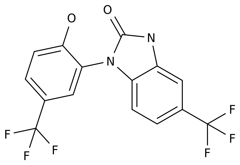 1,3-Дигидро-1-[2-гидрокси-5- (трифторметил)фенил]-5-(трифторметил)-2Н-бензимидазол-2-он в Казахстане