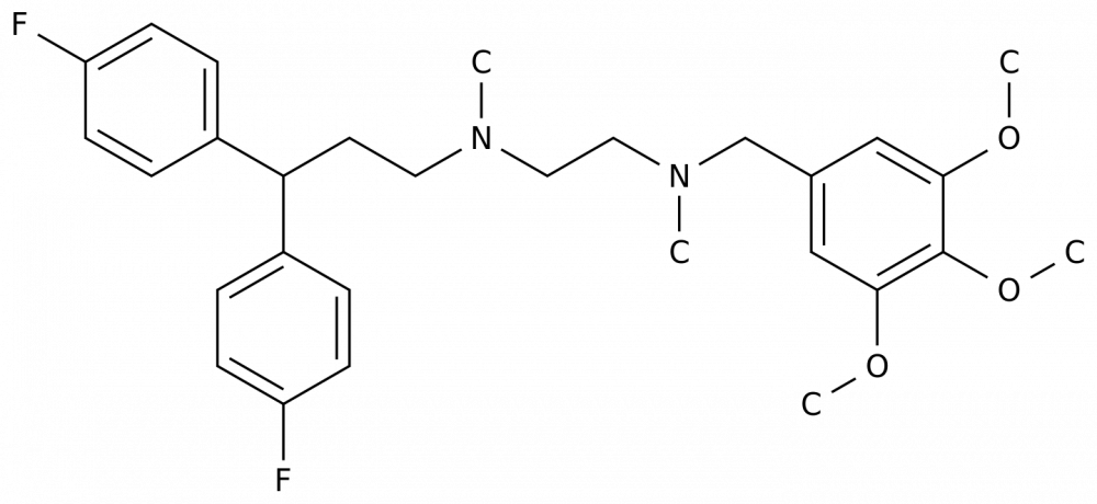 N-[3,3-bis(4-fluorophenyl)propyl]-N,N'-dimethyl-N'-[(3,4,5-trimethoxyphenyl)methyl]ethane-1,2-diamine в Казахстане