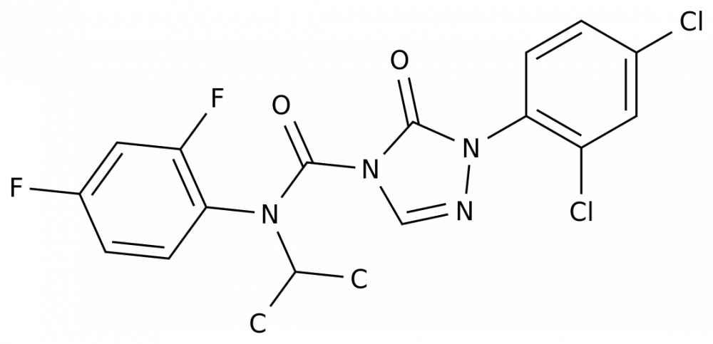 4H-1,2,4-Triazole-4-carboxaMide,1-(2,4-dichlorophenyl)-N-(2,4-difluorophenyl)-1,5-dihydro-N-(1-Methylethyl)-5-oxo- в Казахстане