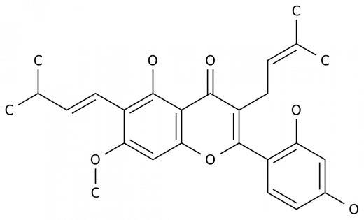 2-(2,4-Dihydroxyphenyl)-5-hydroxy-7-methoxy-6-(3-methyl-1-buten-1-yl)-3-(3-methyl-2-buten-1-yl)-4H-1-benzopyran-4-one в Казахстане