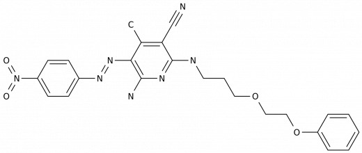 6-Amino-4-methyl-5-[2-(4-nitrophenyl)diazenyl]-2-[[3-(2-phenoxyethoxy)propyl]amino]-3-pyridinecarbonitrile в Казахстане