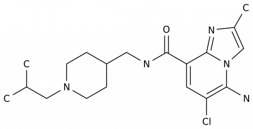5-Amino-6-chloro-2-methyl-N-[[1-(2-methylpropyl)-4-piperidinyl]methyl]imidazo[1,2-a]pyridine-8-carboxamide в Казахстане