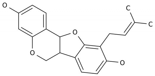 (6aR,11aR)-6a,11a-Дигидро-10-(3-метил-2-бутен-1-ил)-6H-бензофуро[3,2-c][1]бензопиран-3,9-диол в Казахстане