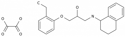 (2S)-1-(2-этилфенокси)-3-[[(1S) -1,2,3,4-тетрагидро-1-нафталил]амино]2-пропанол этандиоат (1:1) в Казахстане